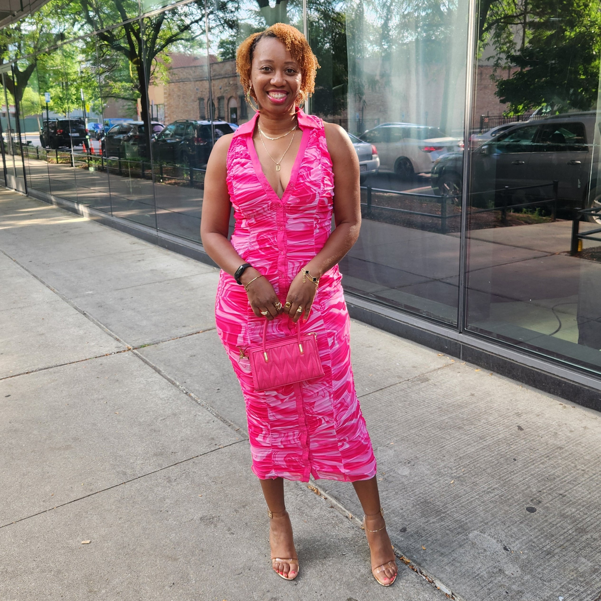 Swirl Into Style | Midi Dress