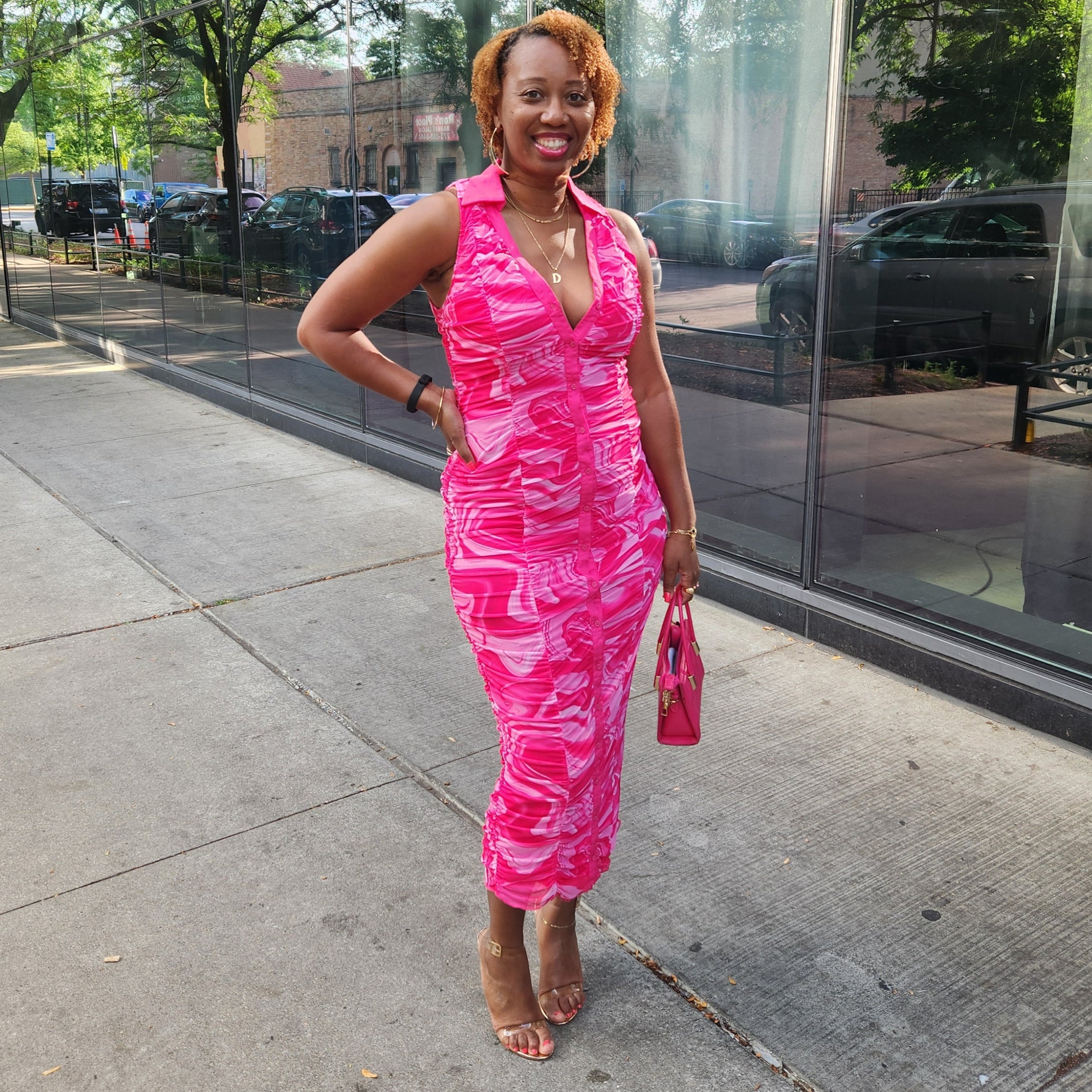 Swirl Into Style | Midi Dress