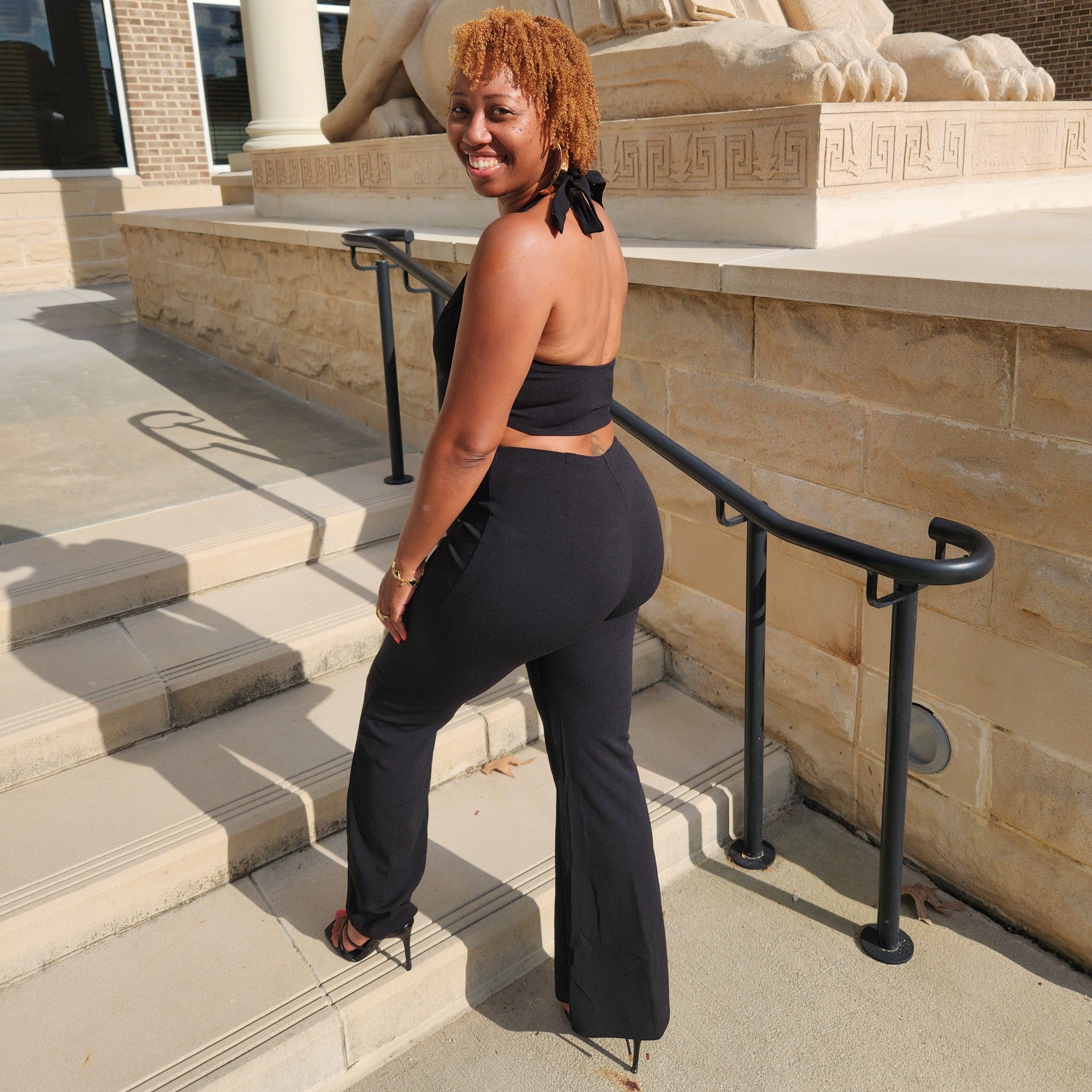 Golden Hour | Halter Jumpsuit