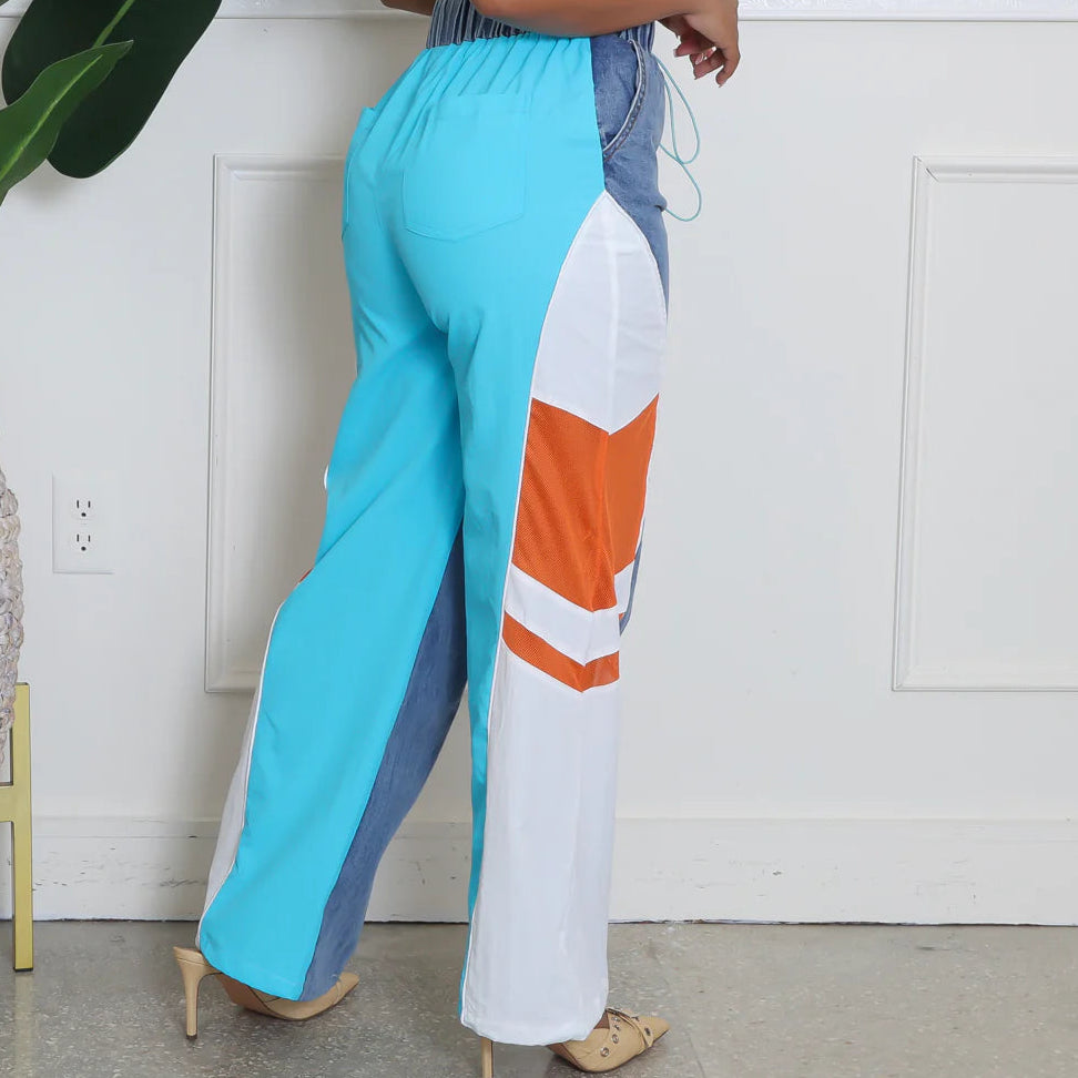 Color Coded | Patchwork Jogger Jeans