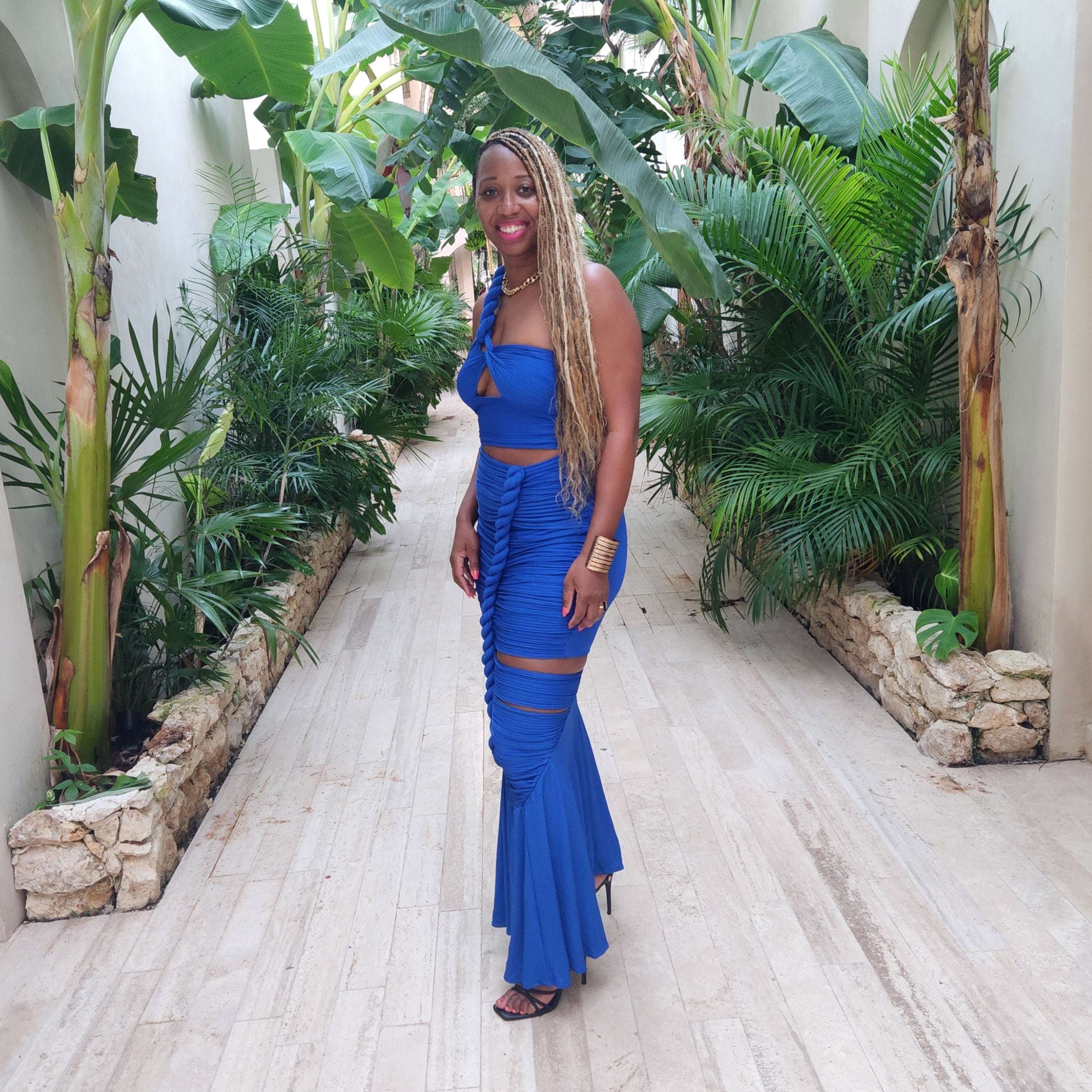 Tulum Nights | Halter Dress