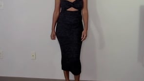 Bolero | Sweater Dress - Black