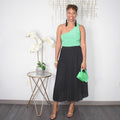 Effortless | One Shoulder Bodysuit - Kelly Green