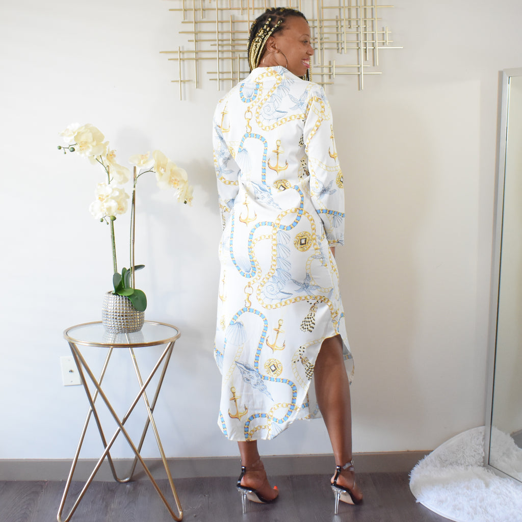 Chain Reaction  | Dress - White